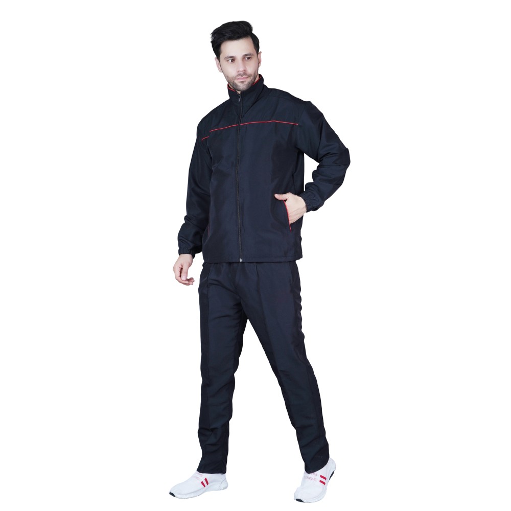 SonicStride Men's Tracksuit - 100% Polyester