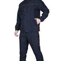 SonicStride Men's Tracksuit - 100% Polyester