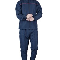 SonicWave Men's Tracksuit - 100% Polyester
