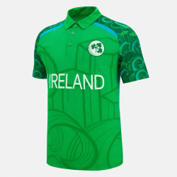 Ireland 2026 Half Sleeves Cricket Fan Jersey - 100% Dryfit Polyester - With Name Personalization
