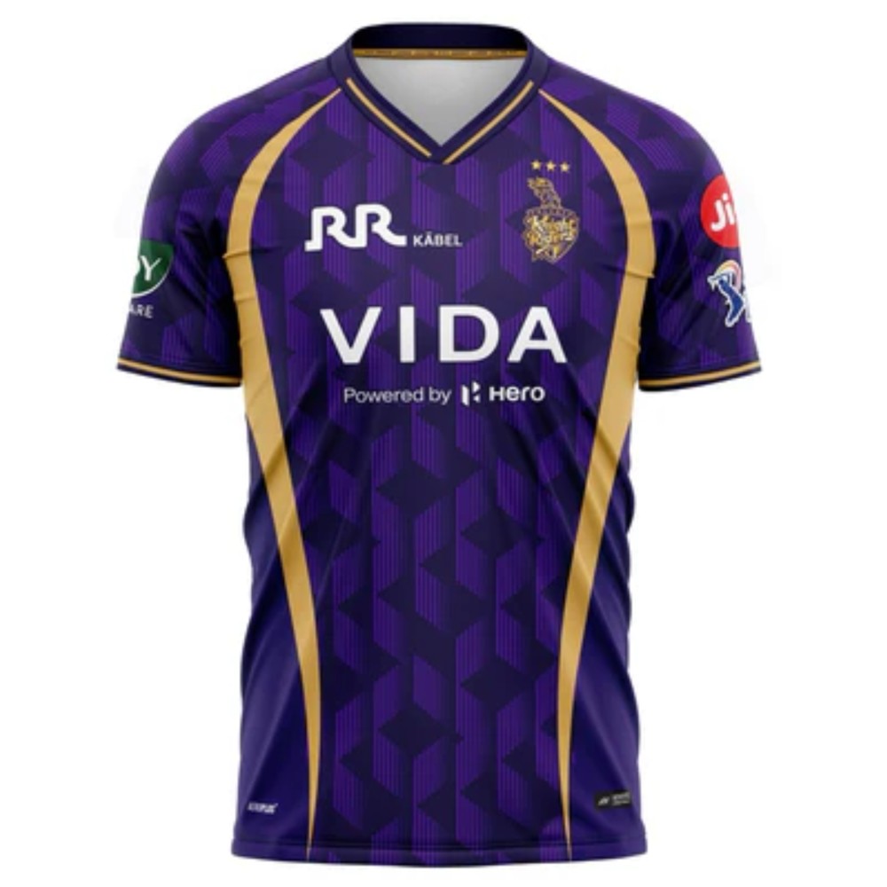 Kolkata Knight Riders IPL Replica Jersey 2026 (GT 2026 With Name Personalization)