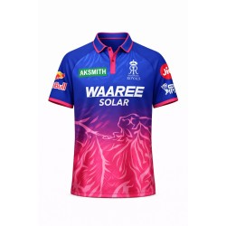 Rajasthan Royals IPL Replica Cricket Jersey 2026 (RR 2026 IPL Jersey with Name Personalization)
