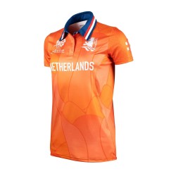 Netherlands 2026 T20 World Cup Half Sleeves Cricket Fan Jersey - 100% Dryfit Polyester - With Name Personalization