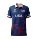 United States 2026 T20 World Cup Half Sleeves Cricket Fan Jersey - 100% Dryfit Polyester - With Name Personalization