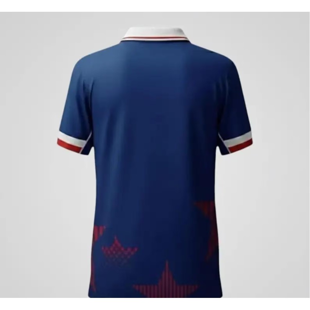 United States 2026 T20 World Cup Half Sleeves Cricket Fan Jersey - 100% Dryfit Polyester - With Name Personalization