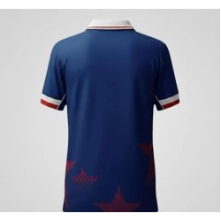 United States 2026 T20 World Cup Half Sleeves Cricket Fan Jersey - 100% Dryfit Polyester - With Name Personalization