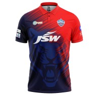Delhi Capitals New IPL Replica Jersey 2022 (DC 2022 With Name Personalization)