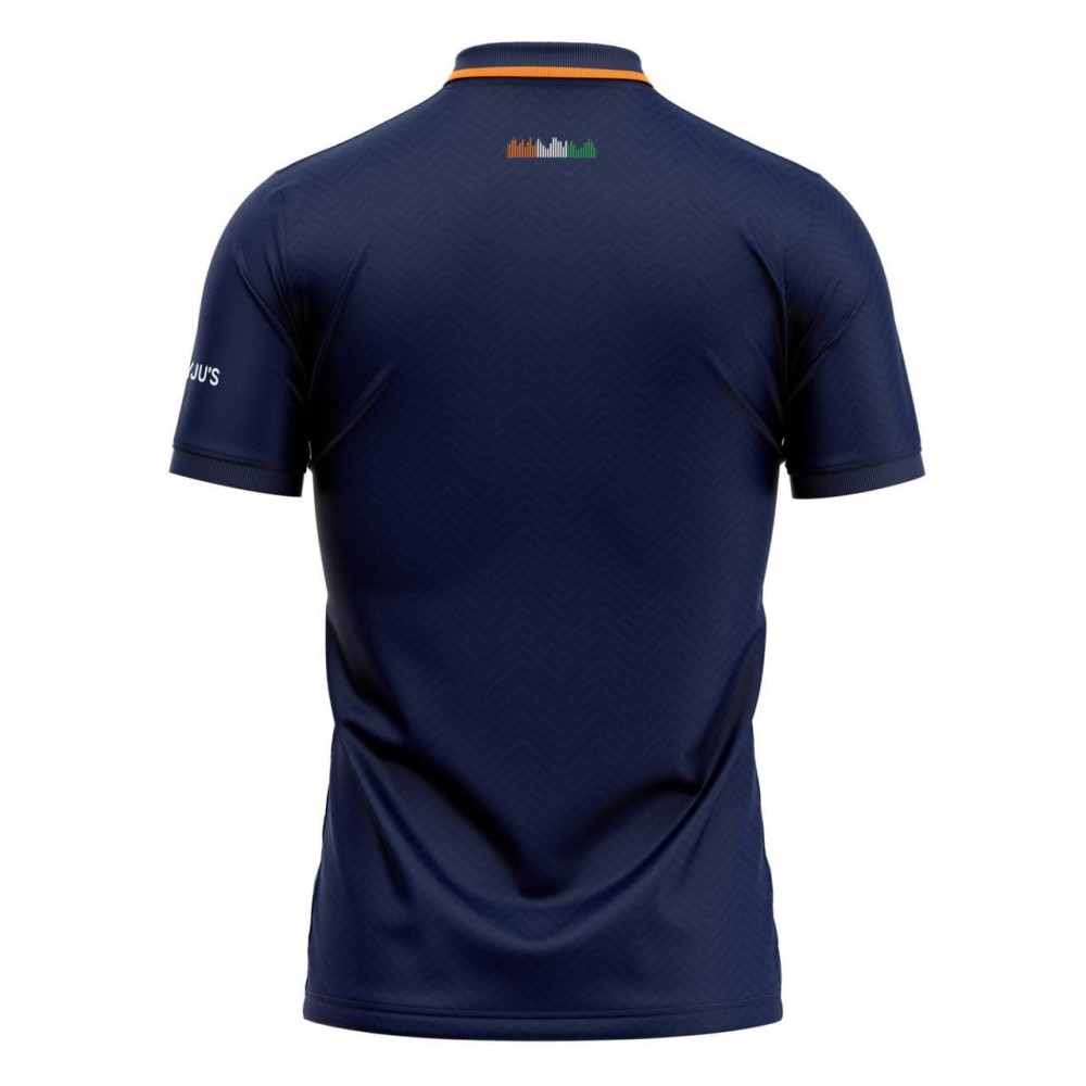 India T20 World Cup 2021 Half Sleeves Cricket Fan Jersey - 100% Dryfit Polyester - With Name Personalization