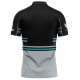 New Zealand Black Grey ODI World Cup 2025 Half Sleeves Cricket Fan Jersey - 100% Dryfit Polyester - With Name Personalisation