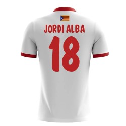 2025-2026 Catalunya Airo Away Shirt (Jordi Alba 18)