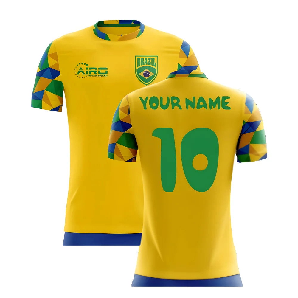 2025-2026 Brazil Home Concept Football Shirt