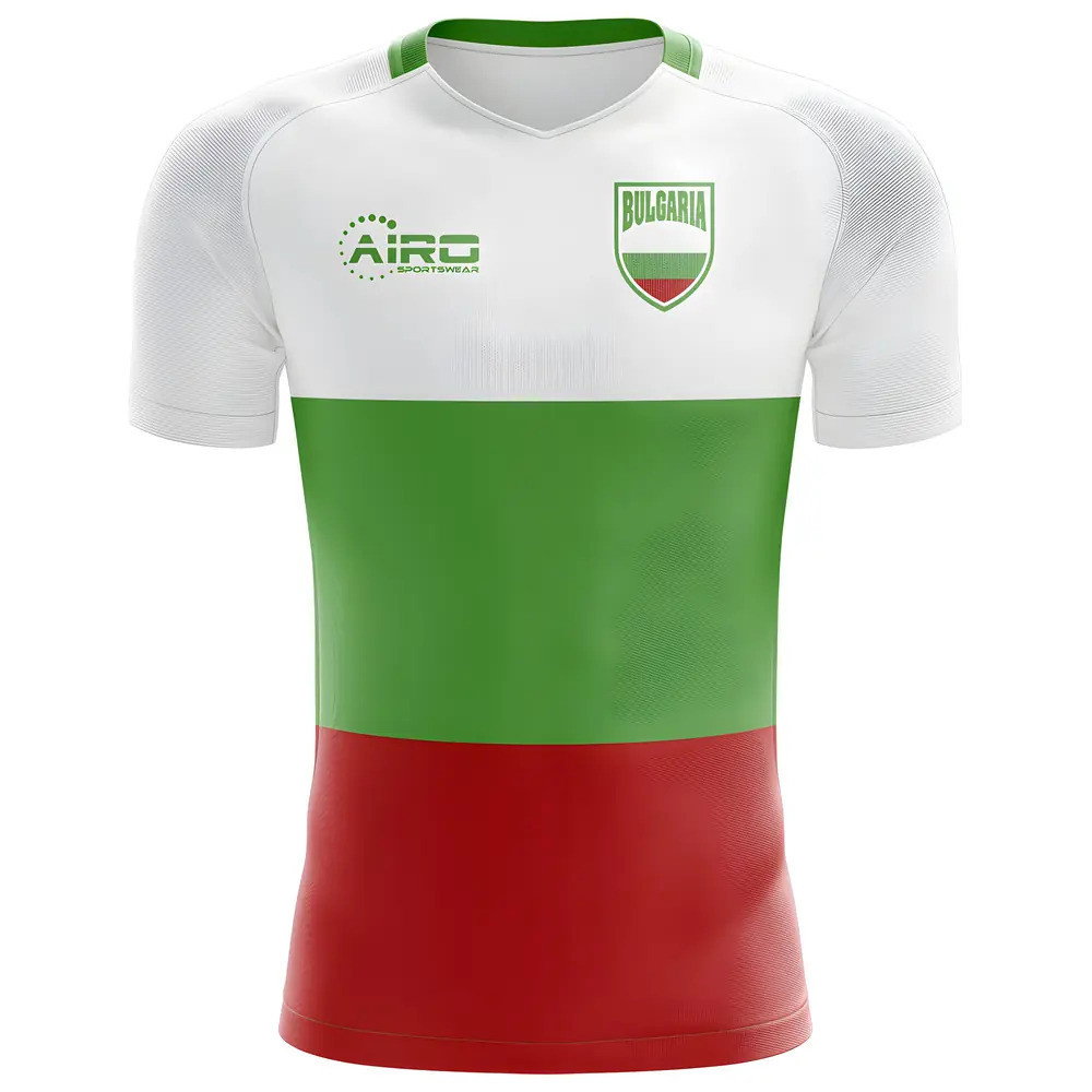 2025-2026 Bulgaria Flag Concept Football Shirt