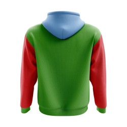 Djibouti Concept Country Football Hoody (Green) Djibouti Concept Country Football Hoody (Green)