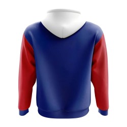 North Korea Concept Country Football Hoody (Blue) North Korea Concept Country Football Hoody (Blue)