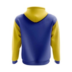 Swaziland Concept Country Football Hoody (Blue) Swaziland Concept Country Football Hoody (Blue)
