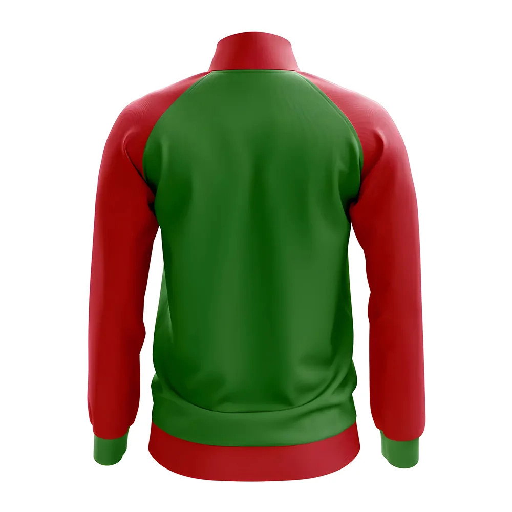 Burkina Faso Concept Football Track Jacket (Green) Burkina Faso Concept Football Track Jacket (Green)