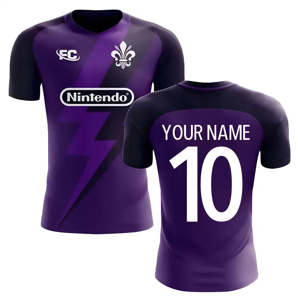 2018-2019 Fiorentina Fans Culture Home Concept Shirt 2018-2019 Fiorentina Fans Culture Home Concept Shirt