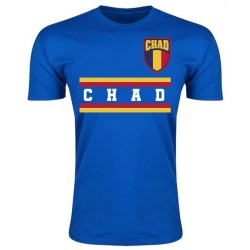 Chad Core Football Country T-Shirt (Blue)