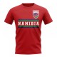 Namibia Core Football Country T-Shirt (Red) Namibia Core Football Country T-Shirt (Red)