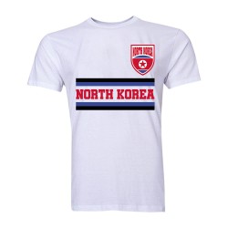 North Korea Core Football Country T-Shirt (White) North Korea Core Football Country T-Shirt (White)
