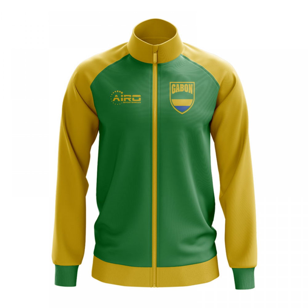 Gabon Concept Football Track Jacket (Green) Gabon Concept Football Track Jacket (Green)