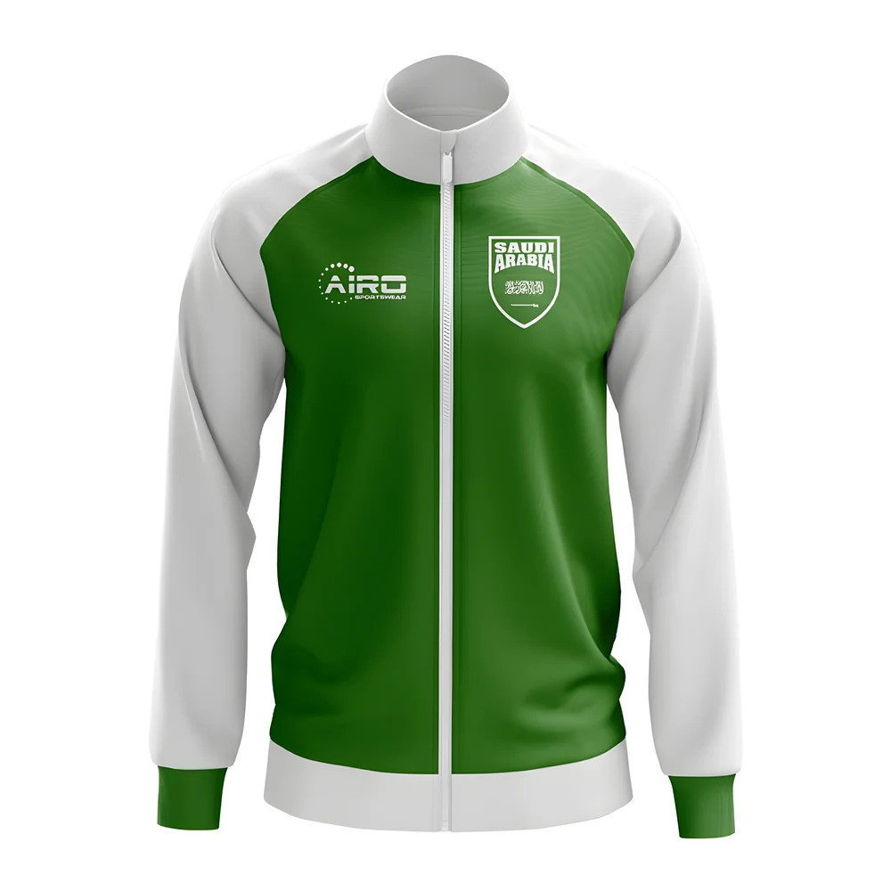 Saudi Arabia Concept Football Track Jacket (Green) Saudi Arabia Concept Football Track Jacket (Green)
