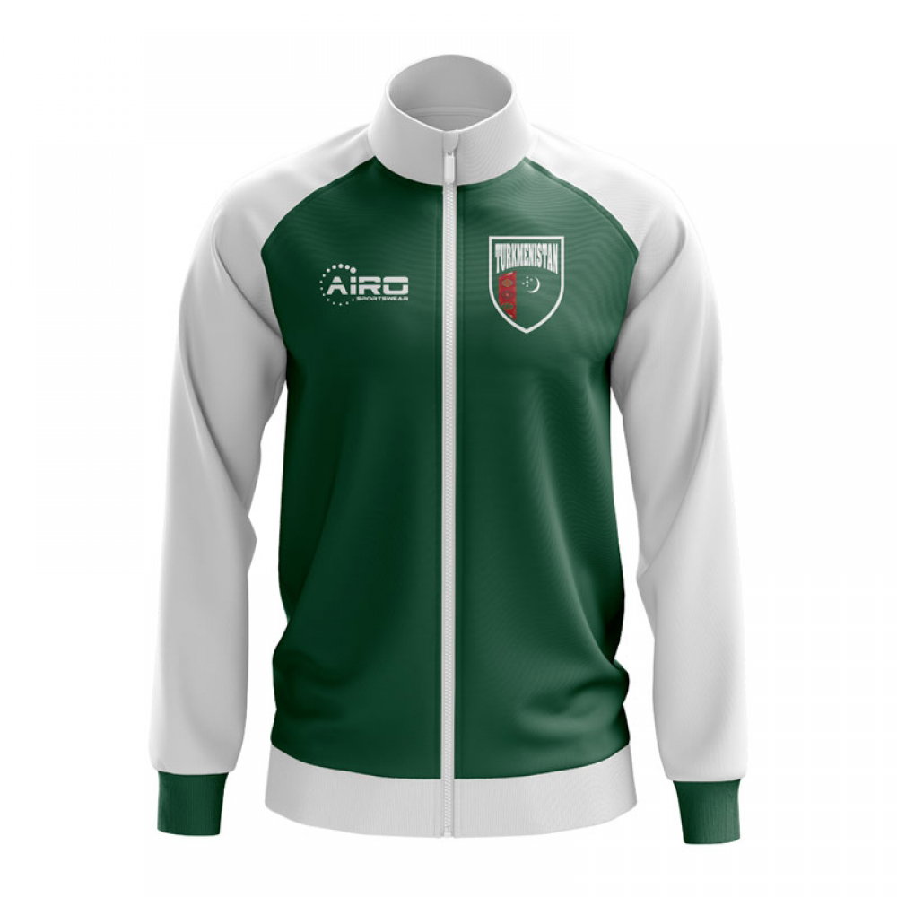 Turkmenistan Concept Football Track Jacket (Green) Turkmenistan Concept Football Track Jacket (Green)