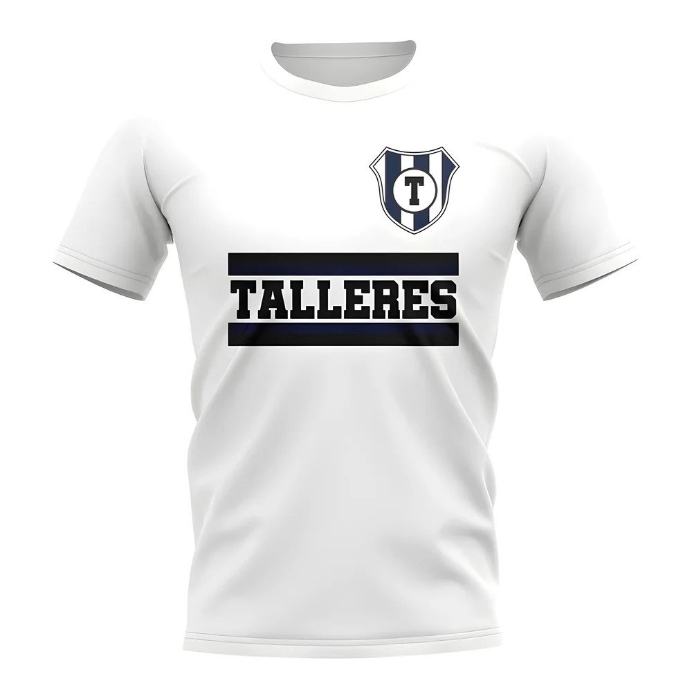 Talleres Cordoba Core Football Club T-Shirt (White) Talleres Cordoba Core Football Club T-Shirt (White)