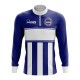 Cape Verde Concept Football Half Zip Midlayer Top (Navy-White) Cape Verde Concept Football Half Zip Midlayer Top (Navy-White)