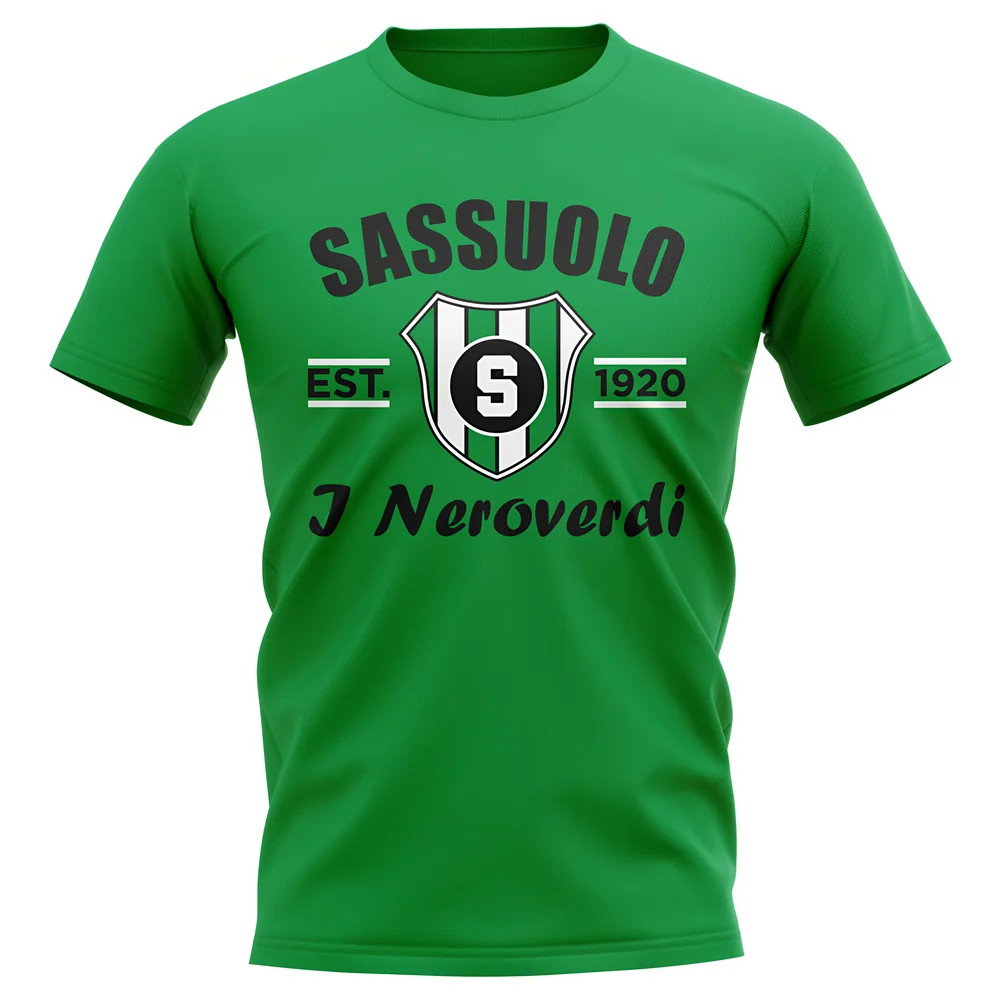 Sassuolo Established Football T-Shirt (Green) Sassuolo Established Football T-Shirt (Green)