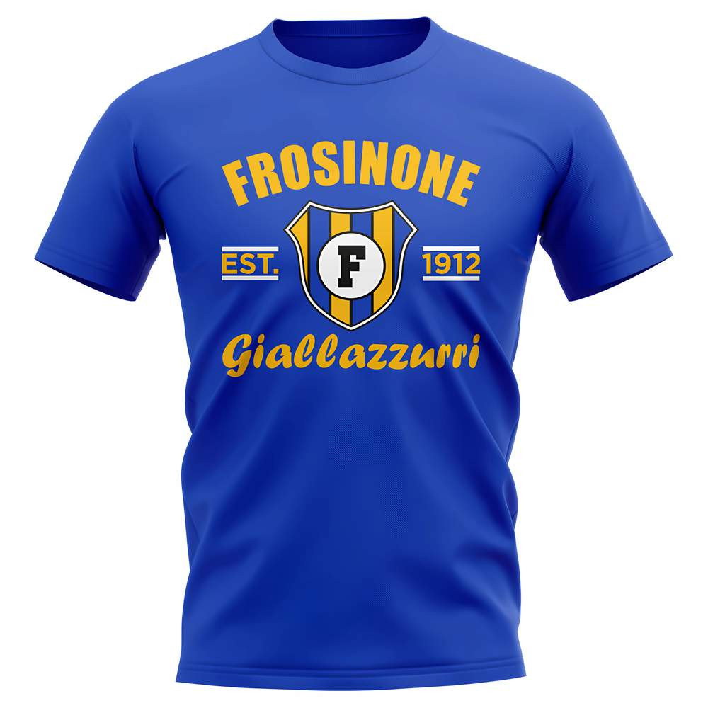 Frosinone Established Football T-Shirt (Blue) Frosinone Established Football T-Shirt (Blue)