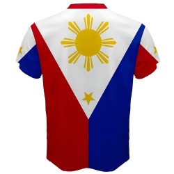 Philippines Flag Sublimated Sports Jersey Philippines Flag Sublimated Sports Jersey