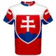 Slovakia Flag Sublimated Sports Jersey