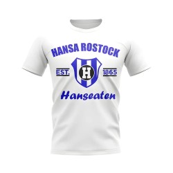 Hansa Rostock Established Football T-Shirt (White) Hansa Rostock Established Football T-Shirt (White)