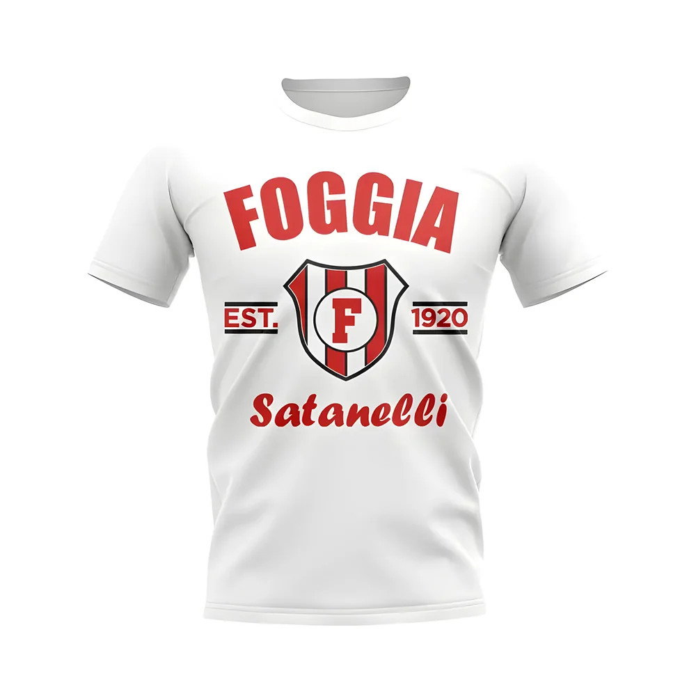 Foggia Established Football T-Shirt (White)