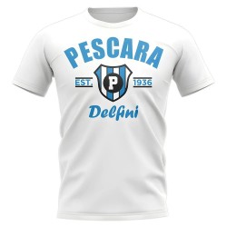 Pescara Established Football T-Shirt (White)