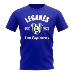 Leganes Established Football T-Shirt (Royal) Leganes Established Football T-Shirt (Royal)