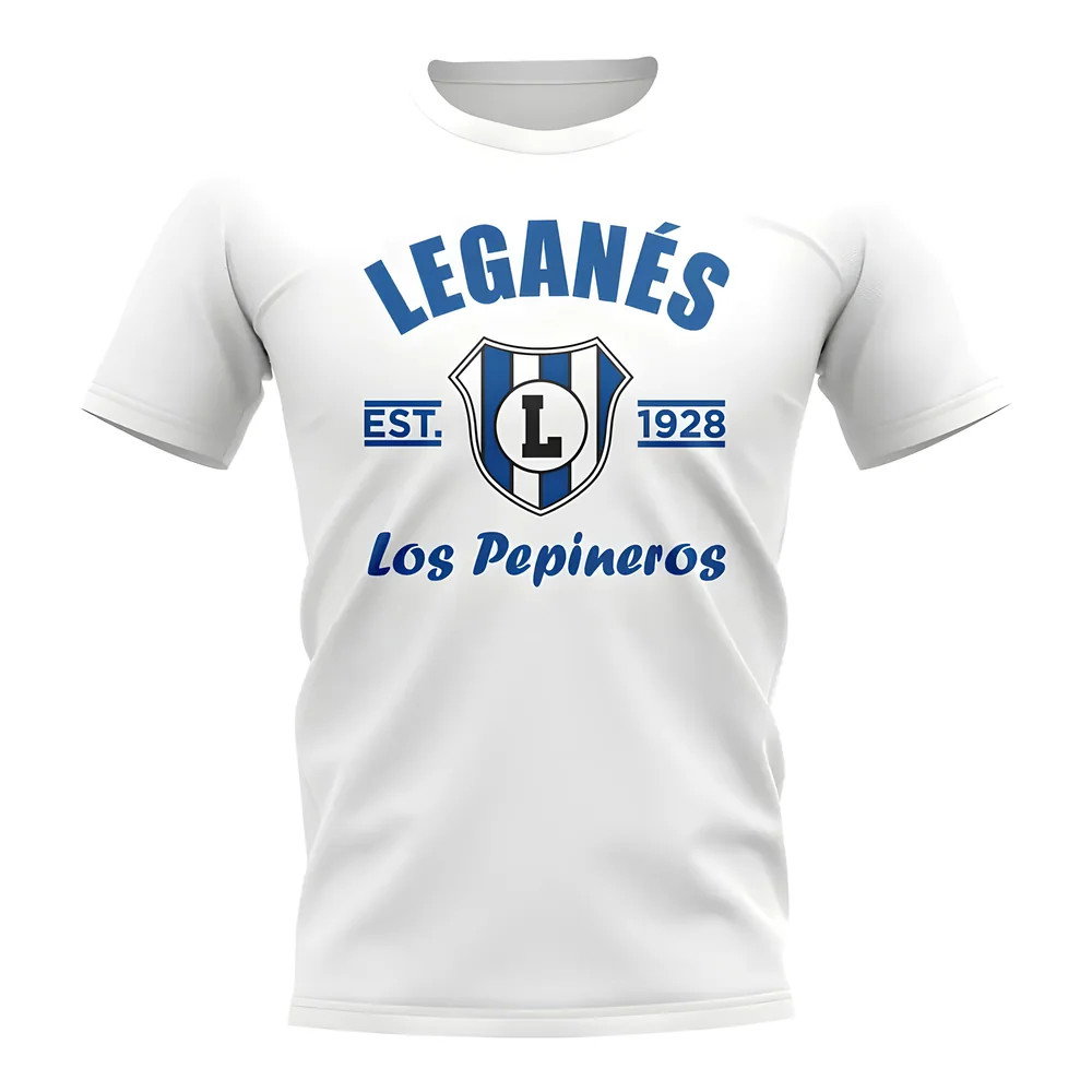 Leganes Established Football T-Shirt (White) Leganes Established Football T-Shirt (White)