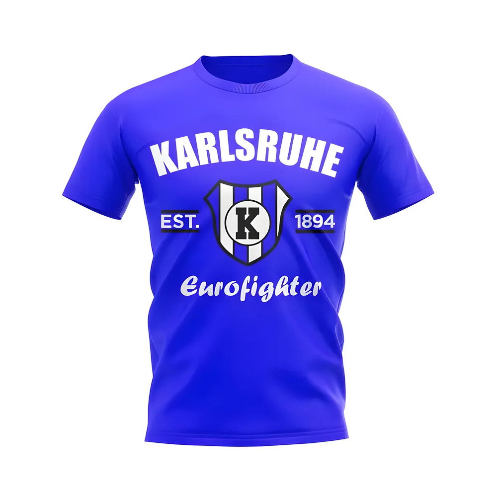 Karlsruhe Established Football T-Shirt (Royal) Karlsruhe Established Football T-Shirt (Royal)