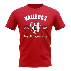 Rayo Vallecano Established Football T-Shirt (Red) Rayo Vallecano Established Football T-Shirt (Red)