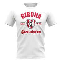 Girona Established Football T-Shirt (White)
