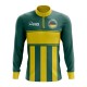 Mozambique Concept Football Half Zip Midlayer Top (Green-Yellow) Mozambique Concept Football Half Zip Midlayer Top (Green-Yellow)
