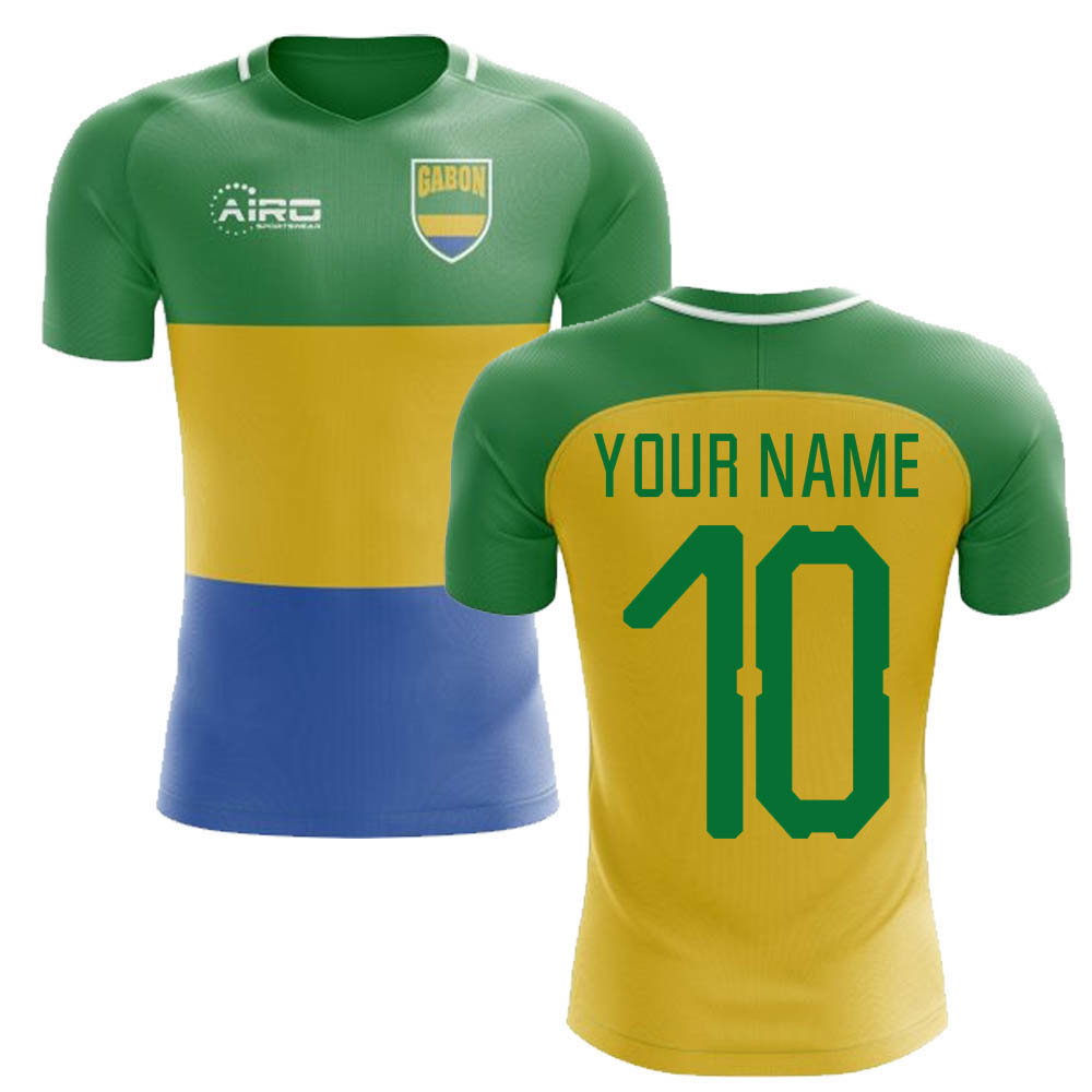 2025-2026 Gabon Home Concept Football Shirt (Your Name)