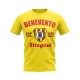 Benevento Calcio Established Football T-Shirt (Yellow) Benevento Calcio Established Football T-Shirt (Yellow)