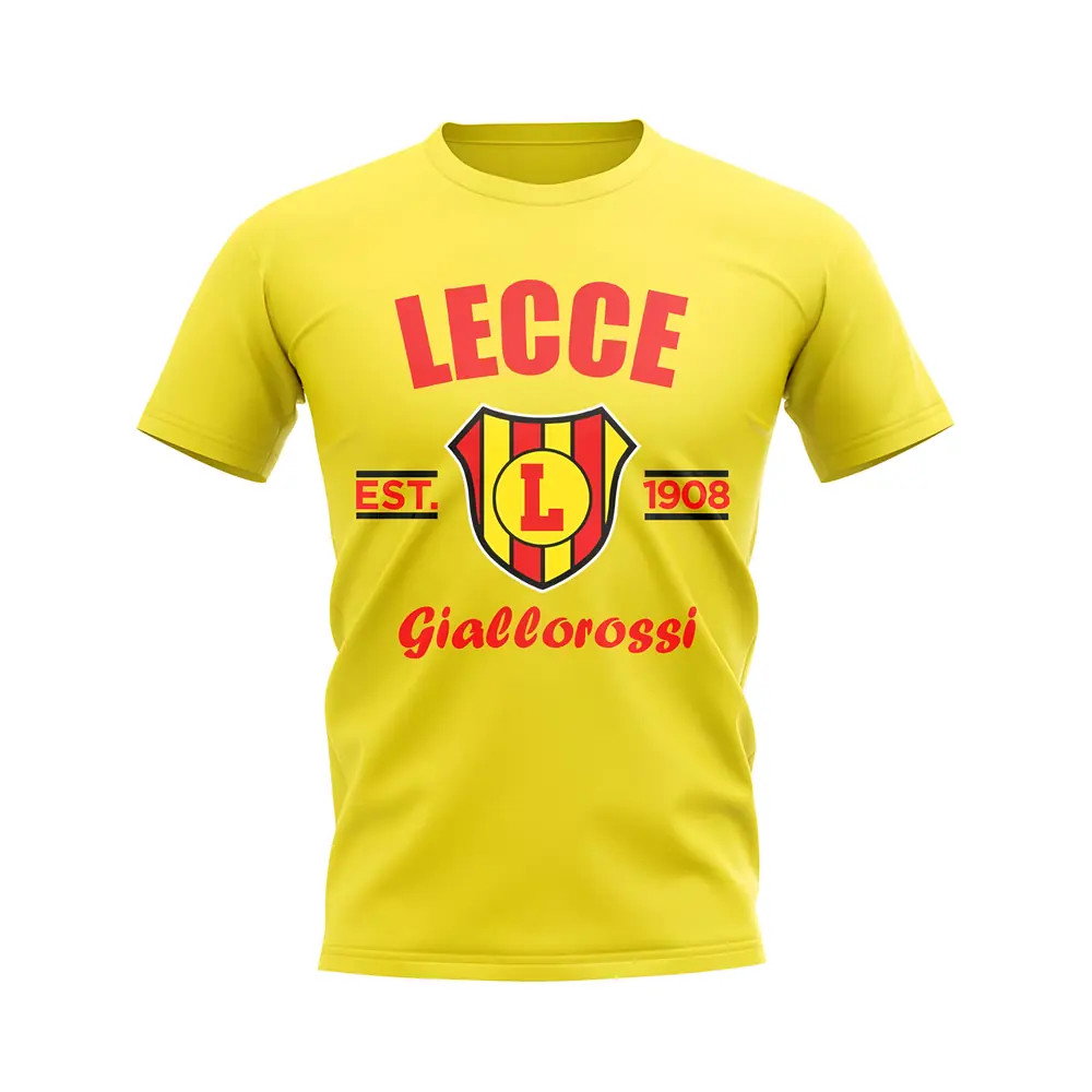 Lecce Established Football T-Shirt (Yellow) Lecce Established Football T-Shirt (Yellow)