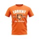 Lorient Established Football T-Shirt (Orange) Lorient Established Football T-Shirt (Orange)