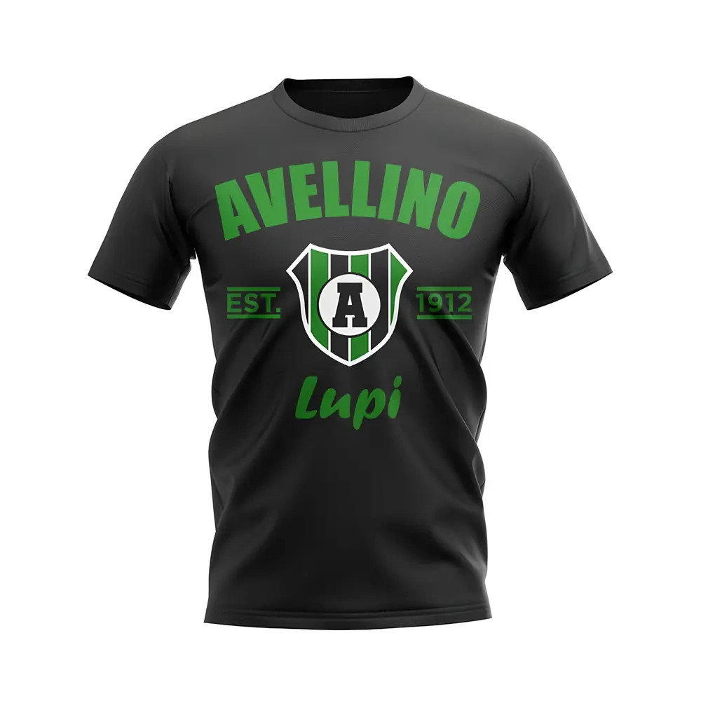 Avellino Established Football T-Shirt (Black) Avellino Established Football T-Shirt (Black)