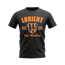 Lorient Established Football T-Shirt (Black) Lorient Established Football T-Shirt (Black)