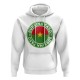 Burkina Faso Football Badge Hoodie (White) Burkina Faso Football Badge Hoodie (White)