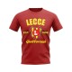 Lecce Established Football T-Shirt (Red) Lecce Established Football T-Shirt (Red)